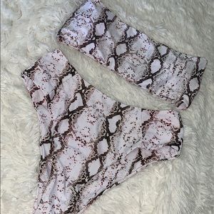 Swimsuit high waisted